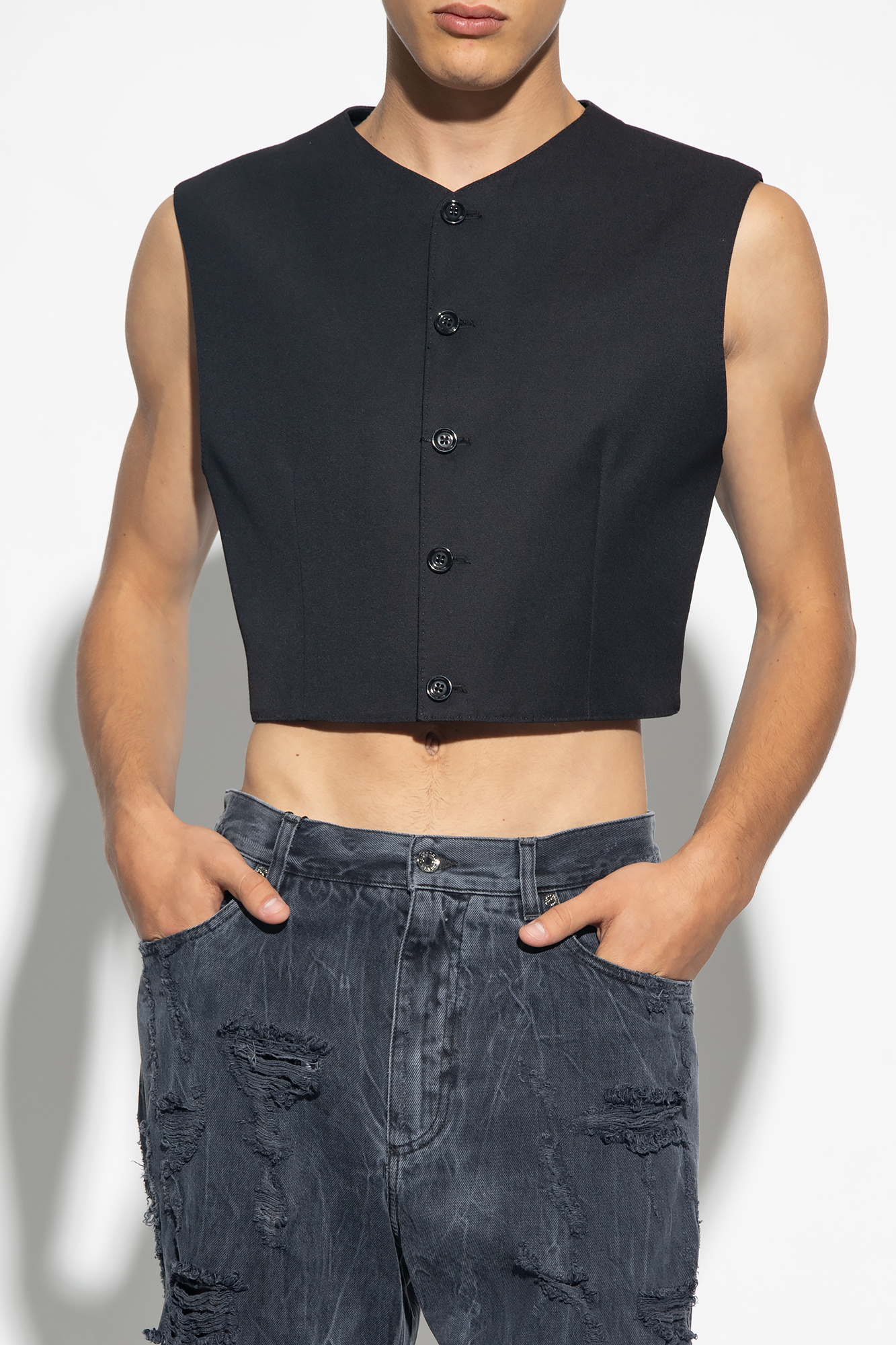 Dolce & Gabbana Panelled vest Men's Clothing Vitkac